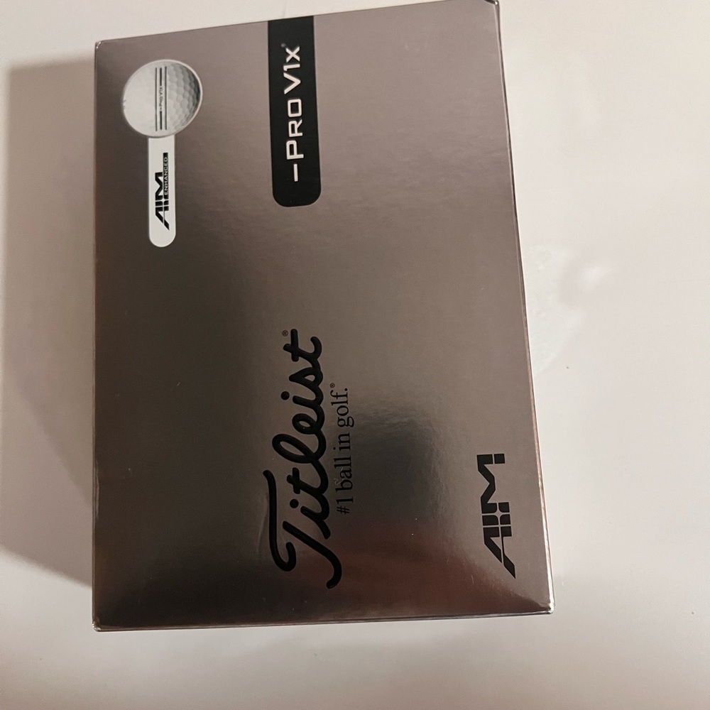 Titleist Pro V1x Golf Balls - Silver Box